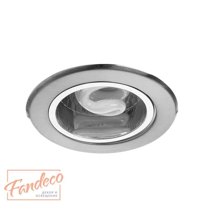 Точечный встраиваемый светильник Arte Lamp DOWNLIGHTS A8043PL-1SS | Дом Декора