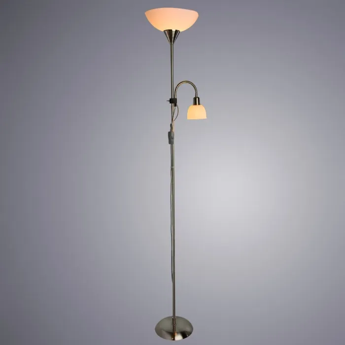 Торшер Arte Lamp DUETTO A9569PN-2SS | Дом Декора