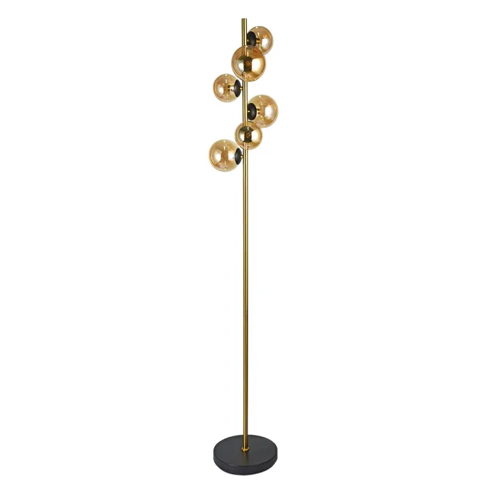 Торшер Arte Lamp GEMINI A2243PN-6PB | Дом Декора
