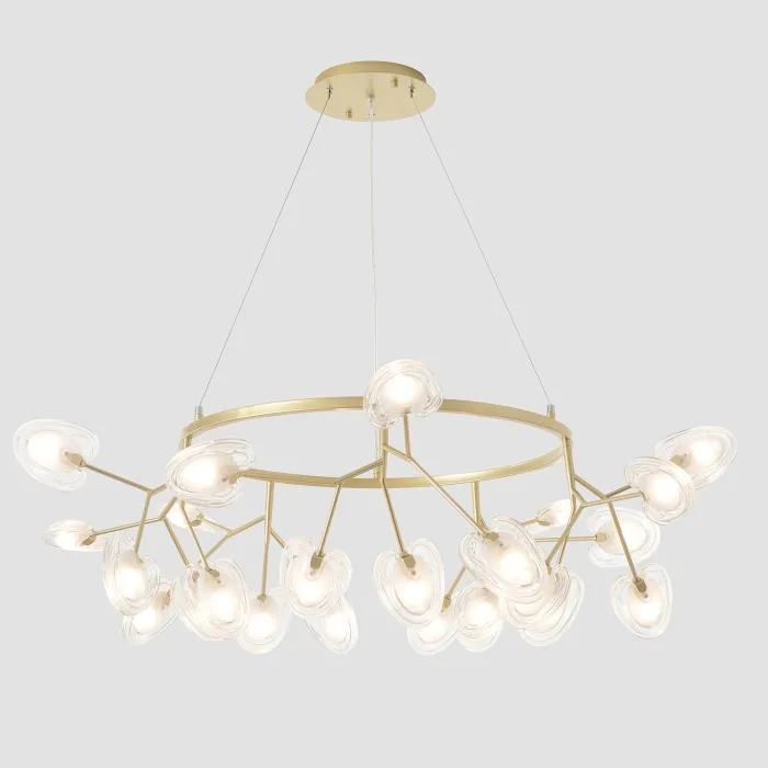 Светильник подвесной Crystal Lux SOLE SP25 GOLD | Дом Декора
