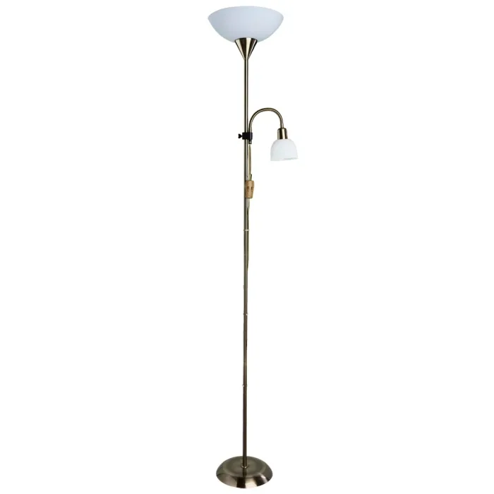 Торшер Arte Lamp DUETTO A9569PN-2AB | Дом Декора