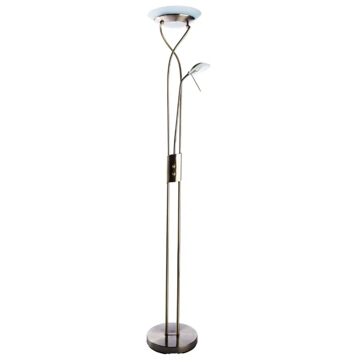 Торшер Arte Lamp DUETTO A4399PN-2AB | Дом Декора