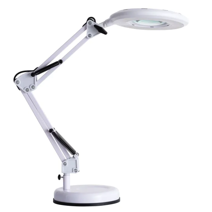 Офисная настольная лампа Arte Lamp LUNA A2013LT-1WH | Дом Декора