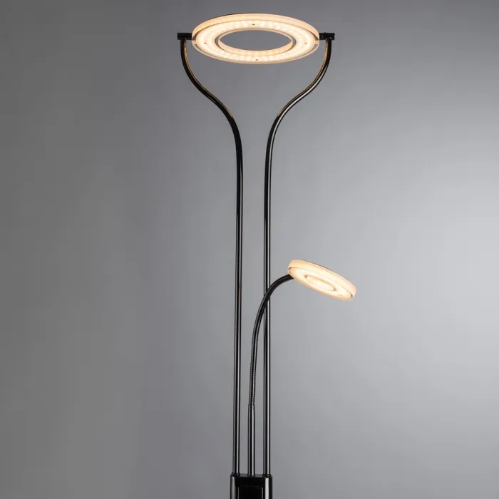 Торшер Arte Lamp DUETTO LED A5904PN-2BC | Дом Декора