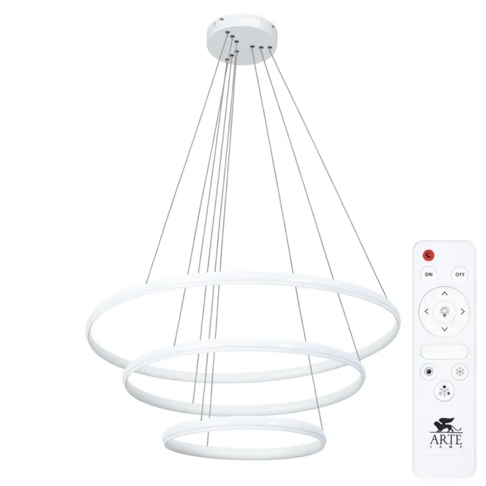 Подвесная люстра Arte Lamp MERIDIANA A2198SP-3WH | Дом Декора