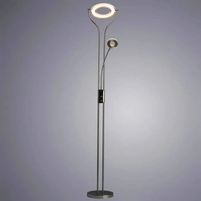 Торшер Arte Lamp DUETTO LED A5904PN-2SS | Дом Декора