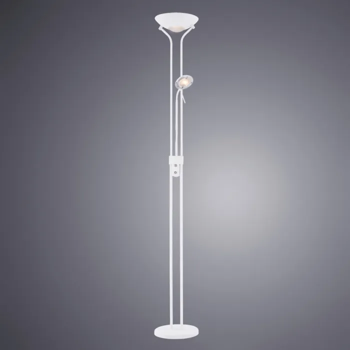 Торшер Arte Lamp DUETTO A4329PN-2WH | Дом Декора