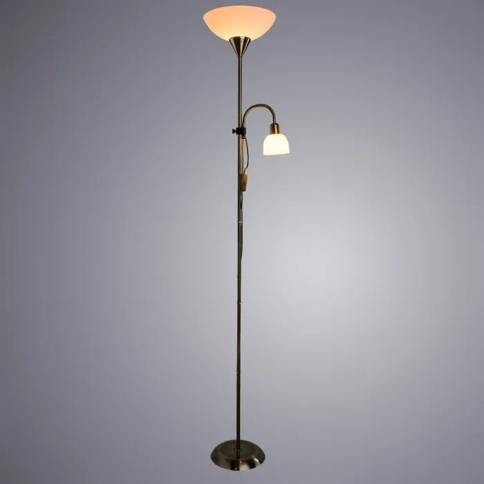 Торшер Arte Lamp DUETTO A9569PN-2AB | Дом Декора