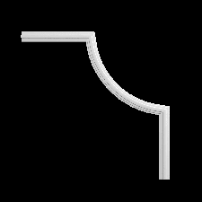 Интерьерная лепнина угловой элемент 1.52.810 Европласт