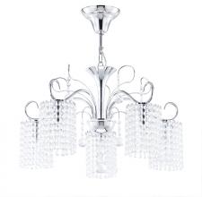 Хрустальная люстра Freya Leona Nickel FR1127-PL-05-CH