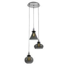 Люстра подвесная Crystal Lux Tre SP3 D Smoke