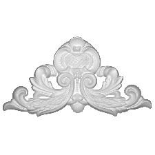 Интерьерная лепнина орнамент 1.60.025 Европласт