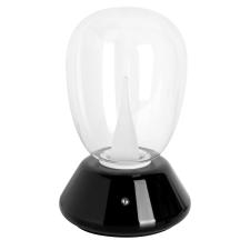 Декоративные настольная лампа диммируемая 10w 3000k прозрачный/черный uovo iii lightstar 807907