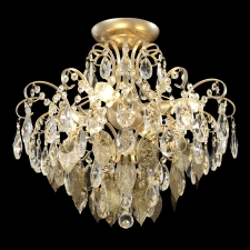 Люстра потолочная Crystal Lux ESMIRALDA PL4 GOLD