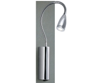 NEWPORT 14800 14801/A LED сhrome , Бра, Chrome L3.2*H46*Sp4.6/гибкая часть 28.5 cm LED 1*3W