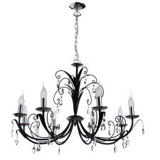 Люстра подвесная Arte Lamp ROMANA A1742LM-8BK