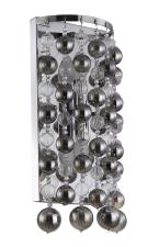 Бра Crystal Lux Mallorca Mallorca AP2 Chrome/Smoke