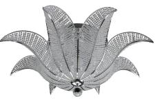 Люстра потолочная Crystal Lux Flowers PL12