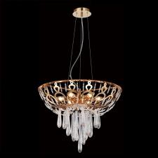 Люстра подвесная Crystal Lux Dorotea SP6 D600 Gold