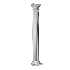 Фасадная лепнина полуколонна 4.10.102 Европласт