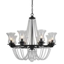 Люстра подвесная Arte Lamp 59 A6586LM-8BK