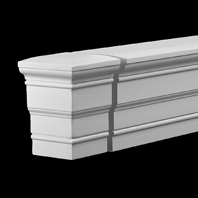 Фасадная лепнина торцевой элемент 4.34.331 Европласт