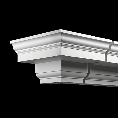 Фасадная лепнина внешний угол 4.02.111 Европласт