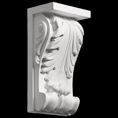 Интерьерная лепнина кронштейн 1.19.010 Европласт